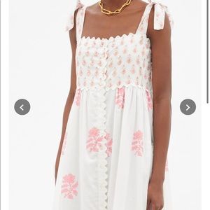 Juliet Dunn Bright Pink Dress